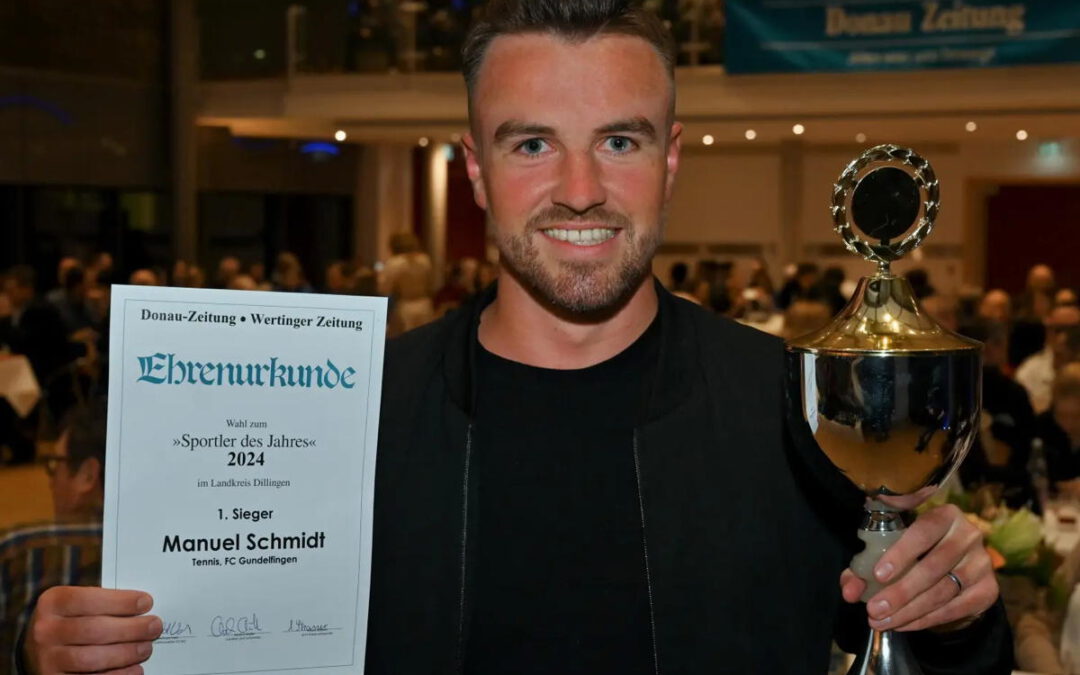 Manuel Schmidt ist Sportler des Jahres 2024