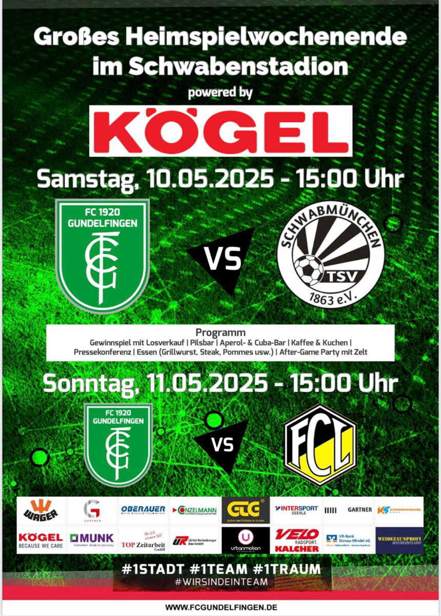 FCG Heimspielwochenende im Schwabenstadion