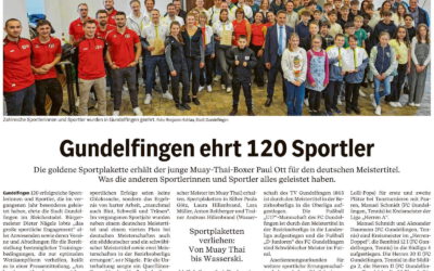 Sportlerlehrung Stadt Gundelfingen 2025