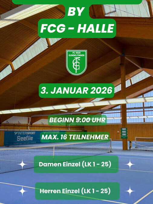 2. LK Tagesturnier by FCG in der Halle