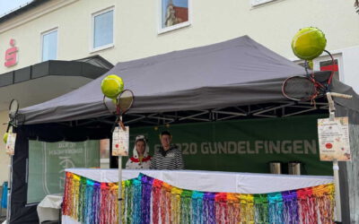 FCG-TennisspielerInnen auch im Fasching „am Ball“