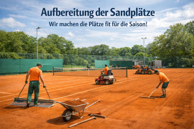 Platzaufbereitung in KW 15